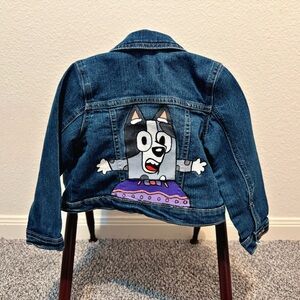 Bluey Muffin Denim Jean Jacket